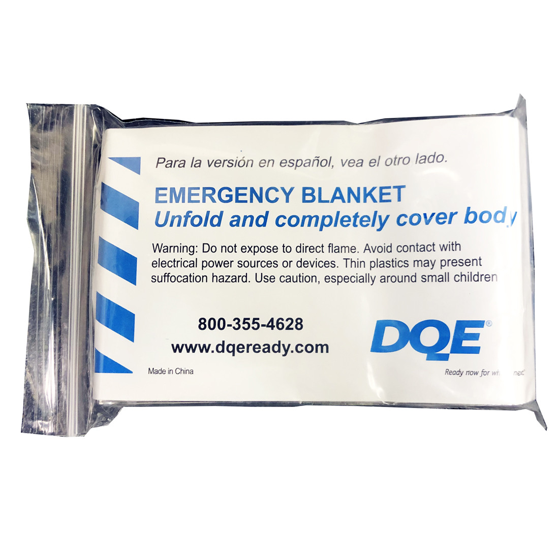 Emergency Warming Blankets DQE