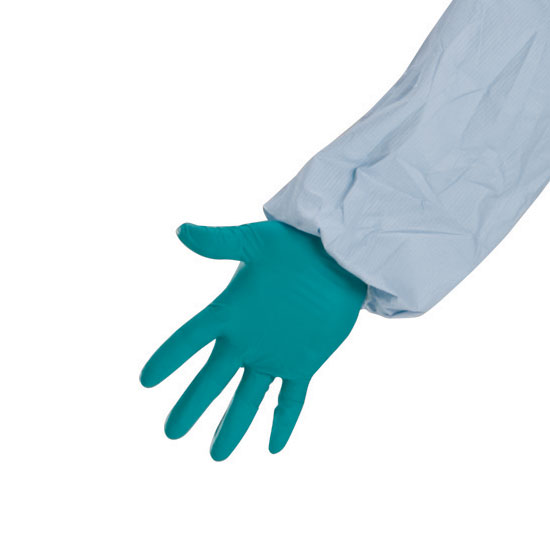 Nitrile Extended Cuff Exam Gloves - 8 mil image