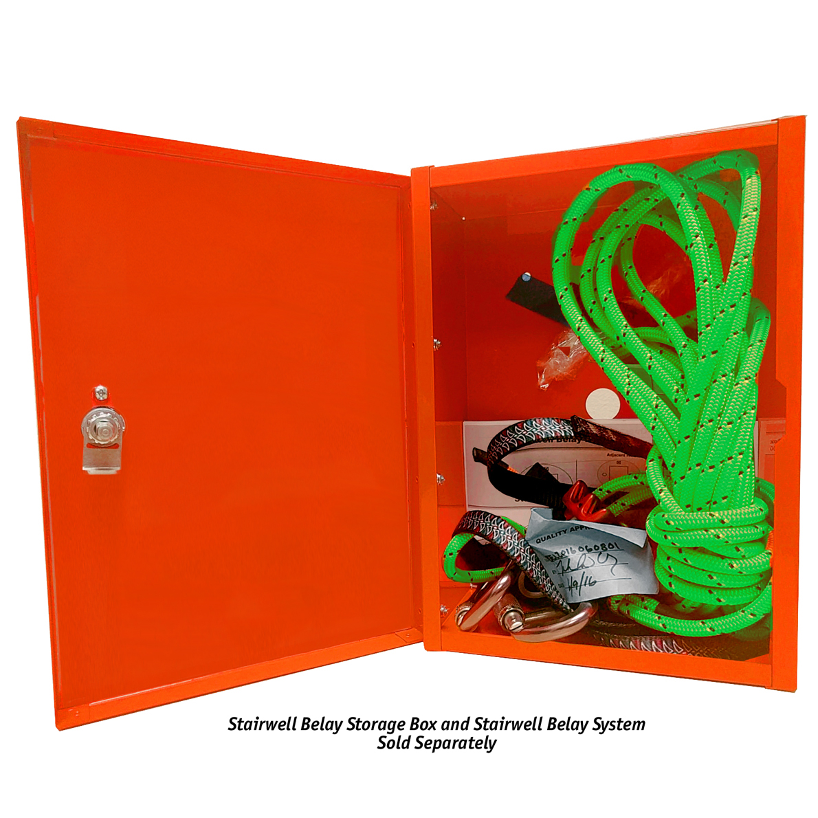 Slyde Stairwell Belay Storage Box Inside image