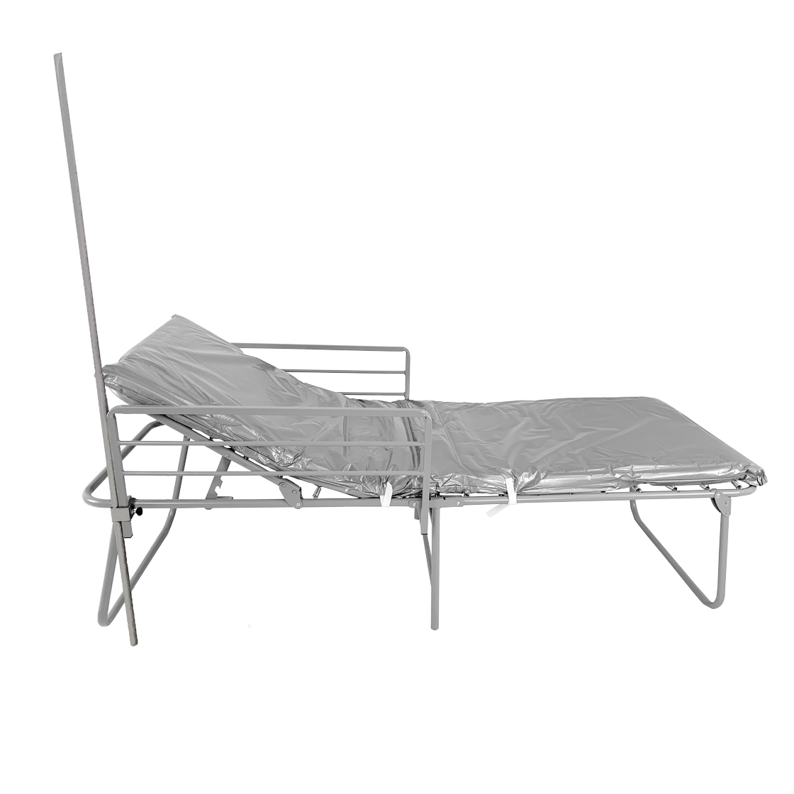 FEMA-ADA Cot with Side Rails and IV Pole image