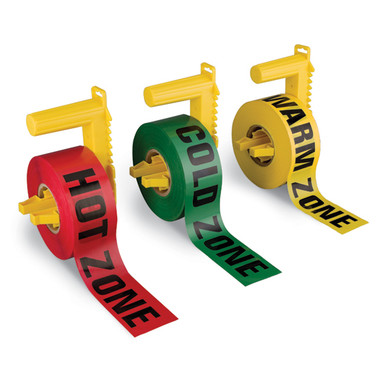 Zone Tape - Hot, Warm, Cold - DQE