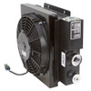 30 GPM AKG DCS10-12-BP65 Oil Cooler w/12 Volt DC Fan and Internal Bypass [904690]