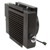 30 GPM AKG DCS10-12-BP65 Oil Cooler w/12 Volt DC Fan and Internal Bypass [904690]