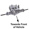 6 Speed Transaxle Peerless MST-206-578 Axle-Forward Transaxle w/ Pull Brake Lever [603512]