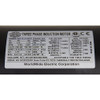 1/2 HP 230/460 Volt AC 1725 RPM WWE NAT12-18-56CB Motor [501514]