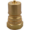 1/2" NPT ISO B Brass Quick Coupler Tip ISO7241-1 Series B Safeway BS101-4 [906174]