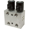 SAE 8 15 GPM Double Selector Valve 12 Volt DC Fluidtech P15544-1 [900873]