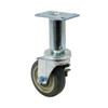 4" x 1-1/4" Swivel Plate Caster W/ Adjustable Leg and Side Wheel Brake Jarvis 4-36-314-G SATP BRK PA 10.0 [700750]