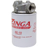 3/4" NPT 25 GPM Zinga Return Line Filter 25 PSI Bypass Zinga ZAF-07-25-0-10 [907072]