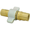 1" Brass Wing-Nut Quick Coupler Pair [907066]