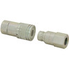 1" NPT Flush Face Quick Coupler Set ISO 16028 [907082]