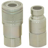 1" NPT Flush Face Quick Coupler Set ISO 16028 [907082]