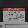 120 Volt AC 4-Way 2-Pos Humphrey Solenoid Air Valve H240-4E1-21-81-PSL [400636]