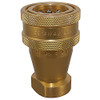 1/2" NPT ISO B Brass Quick Coupler Set ISO7241-1 Series B Safeway BS10-4 [907080]