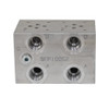 2 Station D03 Series Open Center Manifold Subplate Source Fluid Power SFP-10052