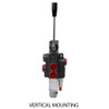 1 Spool 13 GPM Double Acting Hydraulic Valve w/ Float Detent No Nameplate Chief 220871