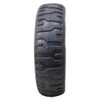 10" x 3" Semi-Pneumatic Tire on Grey Plastic Wheel Generac
