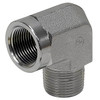 1/8" NPT Male x 1/8" NPT Female 90 Degree Elbow 5502-02-02 Adapter [901706]
