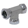 1" NPT Female Swivel x 1" NPT Female Swivel x 1" NPT Female Swivel Tee 1603-16-16-16 Adapter [901609]