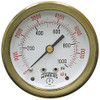 1000 PSI 2.5 CB Dry Gauge [200461]