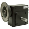 5:1 Right Angle Cast Iron Worm Gear Reducer 5.24 HP 182TC Right Output Worldwide HDRF-262-5-R-182TC [602104]
