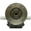 10:1 Right Angle Cast Iron Worm Gear Reducer 7.19 HP 184TC Dual Output Worldwide HDRF-325-10-DE-184TC [602155]