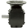40:1 Right Angle Cast Iron Worm Gear Reducer 1.85 HP 56C Left Output Worldwide HDRF-262-40-L-56C [602137]