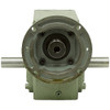 5:1 Right Angle Cast Iron Worm Gear Reducer 3.91 HP 56C Dual Output Worldwide R237-5:1-56C-3.91-DE [602269]