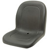 120 Black Deluxe Ultra- High Back Seat Black Talon 120000BK [300181]