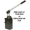 2.1 cu in DA Hand Pump Head Wolverine by Prince Mfg WHP-21-DA [903243]