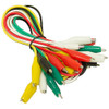 10 Pack Alligator Test Leads Small 1" Clips 21" Long 68-0780 [500828]