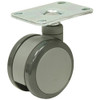 3x2 Dual Wheel Swivel Plate Caster [700223]