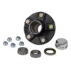 High Speed 5 Bolt Trailer Wheel Hub w/ Pressed-In Studs Martin Wheel H5-C-PB [700414]