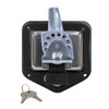 Stainless Steel T-Handle Latch W/Mounting Holes Key Lock Buyers Products model L8815 [300263]