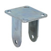 Tente 4" dia. Wheel Rigid Plate Caster Yoke HSG 3288 4X2 P75 [700503]