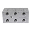 3 Station D03 Parallel Closed Center Manifold Subplate Source Fluid Power SFP-10003
