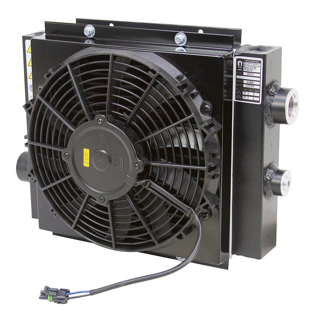 50 GPM AKG DCS16-12 Oil Cooler w/12 Volt DC Fan [904684]