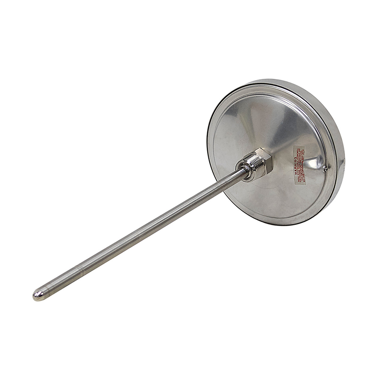 0-400 Degree C 5" Face 11-3/4" Stem Teltru GT500R Series 381ZGD81 Thermometer [200726]