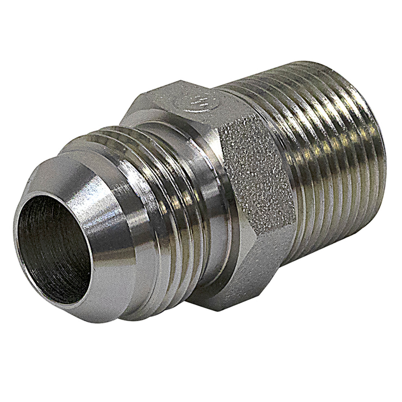 JIC 6 Male x 3/8" NPT Male Straight 2404-06-06 Adapter [900744]