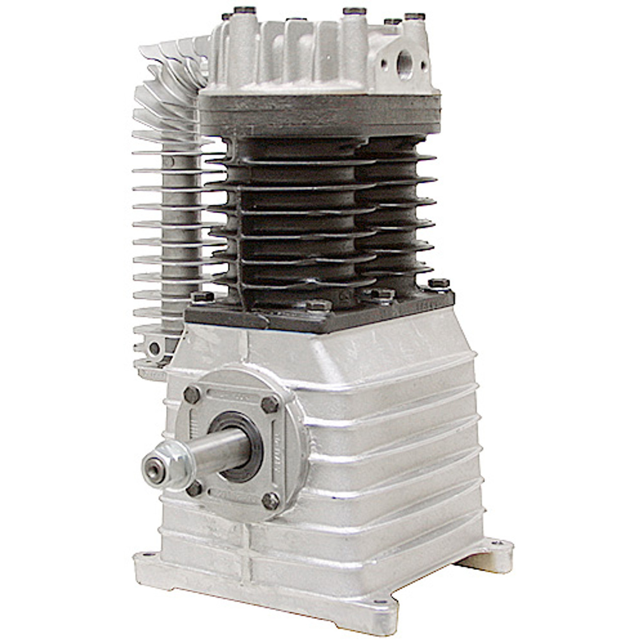 30.16 CFM Two Cylinder Air Compressor Single Stage 5 HP Rol-Air PMP12K35 [400146]