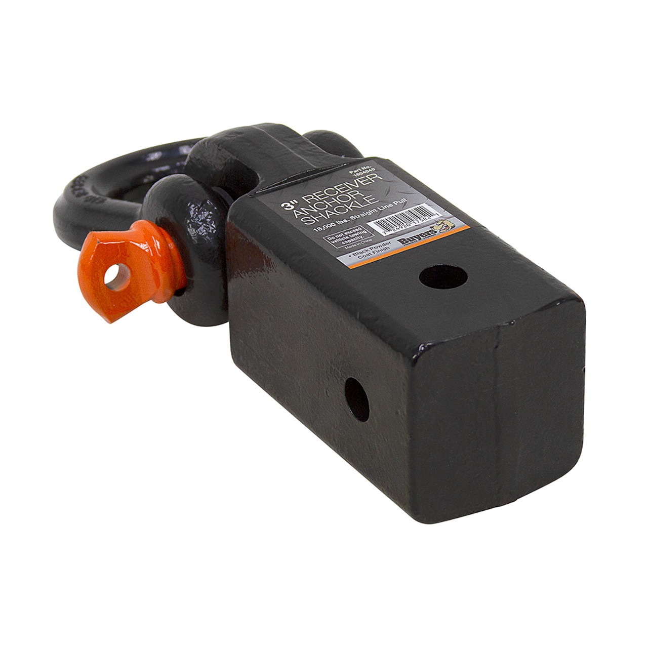 3 Inch Receiver Anchor Shackle 18,000 LBS W.L.L. Buyers Products 1804040 [300307]