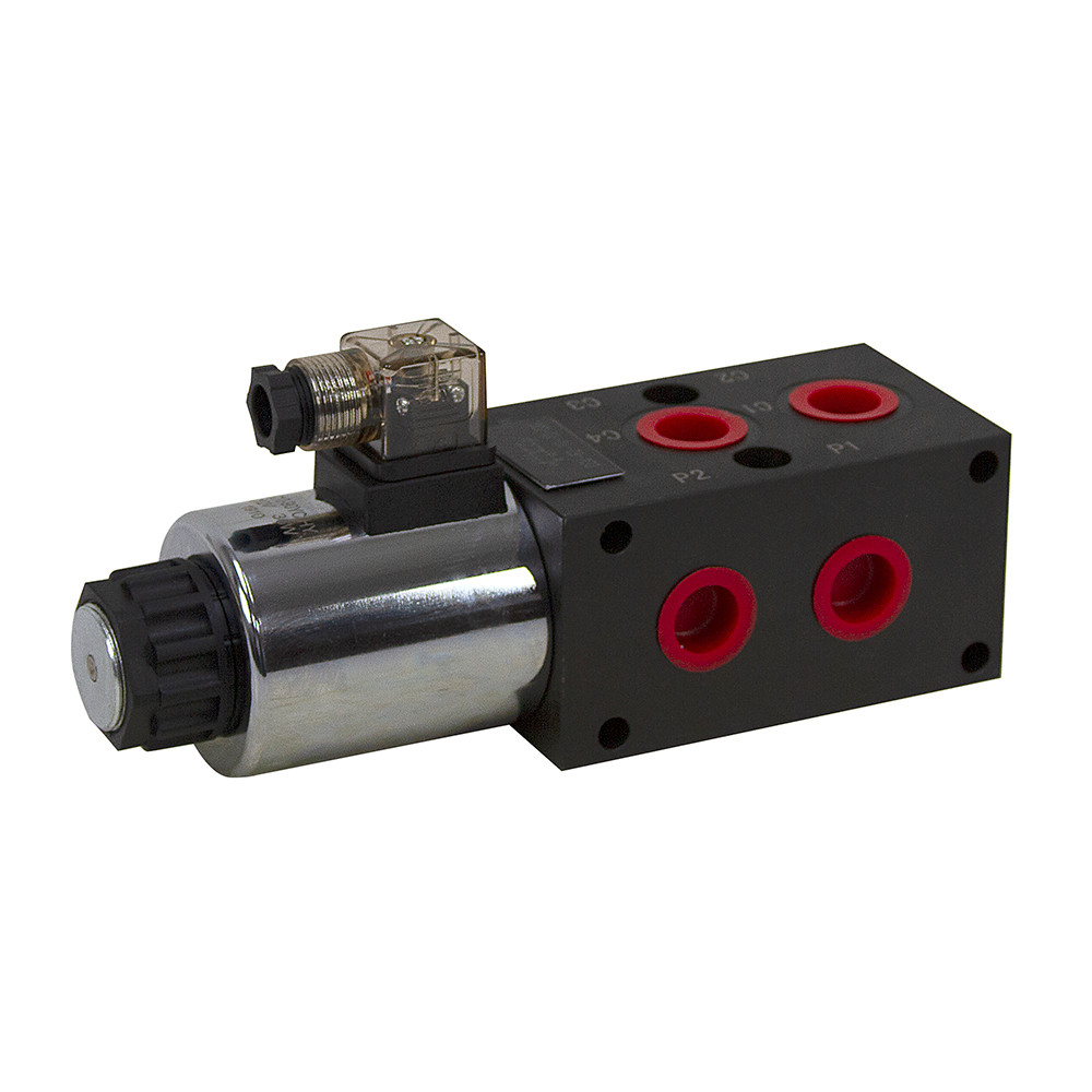 TSR DSP171012 17’10“ #12 24 GPM 12 Volt DC SAE 10 Double Selector Valve Dynamic DSV-62-10