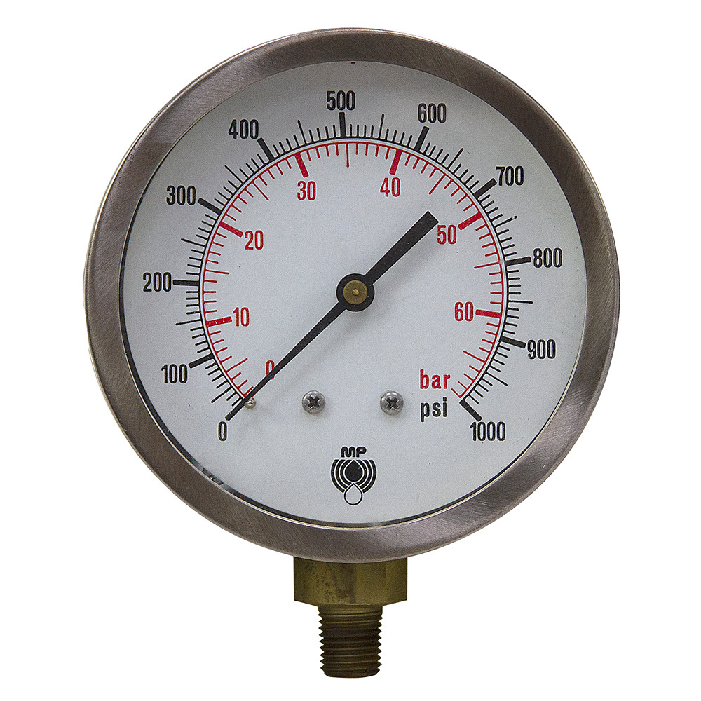 1000 PSI 4.5" LM Dry Gauge [200243]