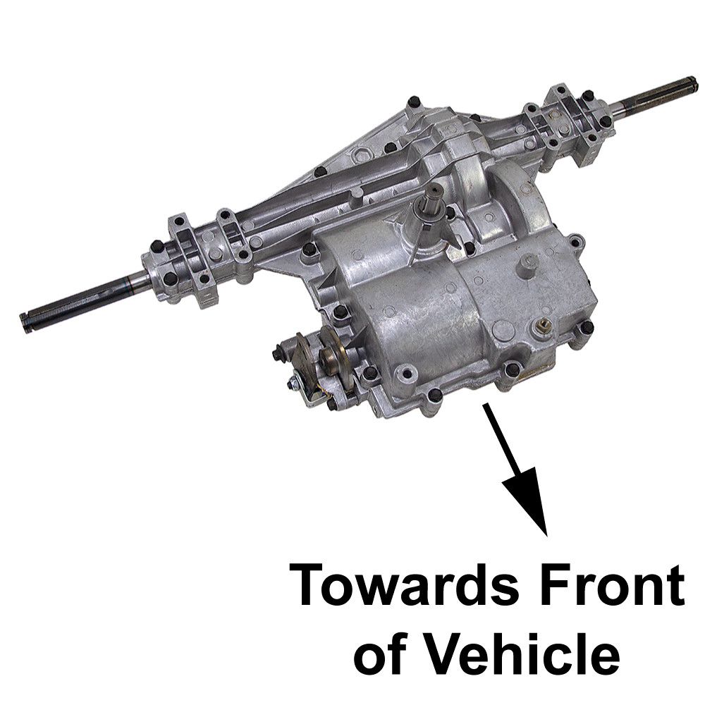 6 Speed Axle-Rearward Transaxle w/ Pull Brake Lever Peerless MST