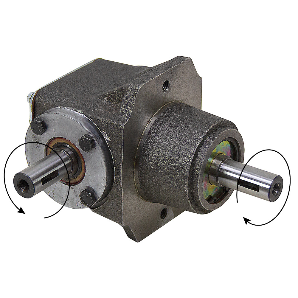 10 HP 1:1 RA 3600 RPM Opposite Rotation In/Out Peerless 1050-009A
