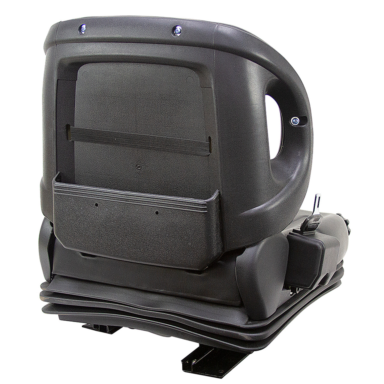 High-Pro Industrial Seat w/ Suspension and Seat Belt 390125BK [300313]