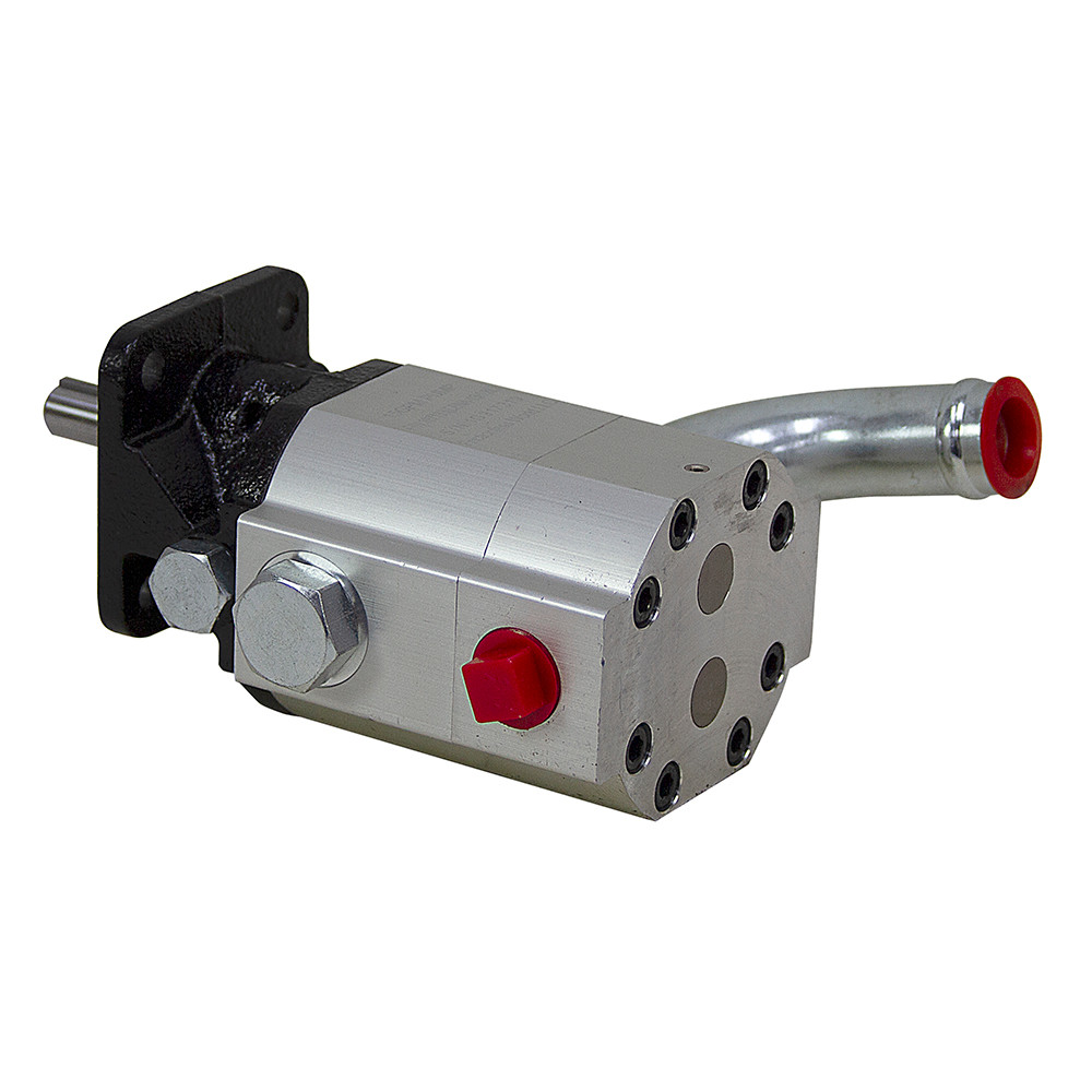ktパパパンプ 14.1 GPM 2 Stage Hydraulic Pump Wuxi Bucher CBNA-13/1.8 Dirty Hand