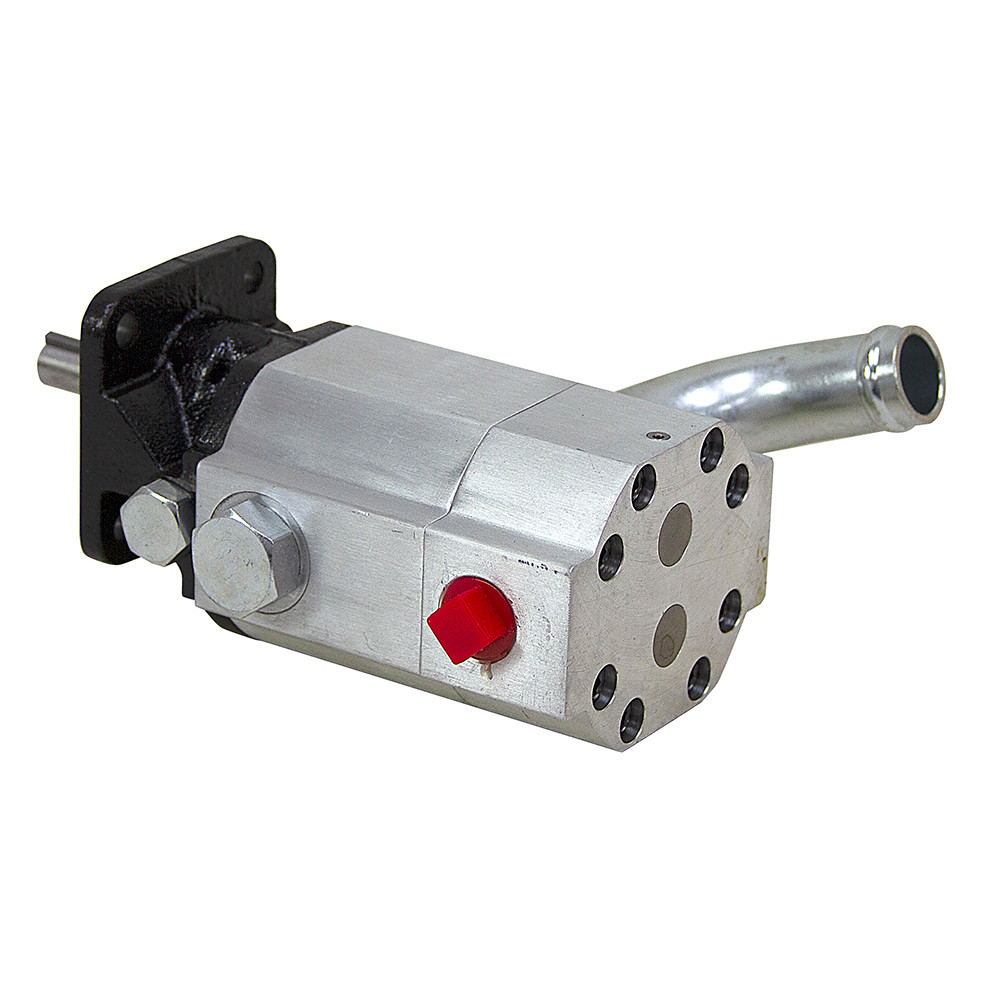 18.5 GPM 2 Stage Hydraulic Pump Bucher Wuxi CBNA-16.5/3.0 Dirty