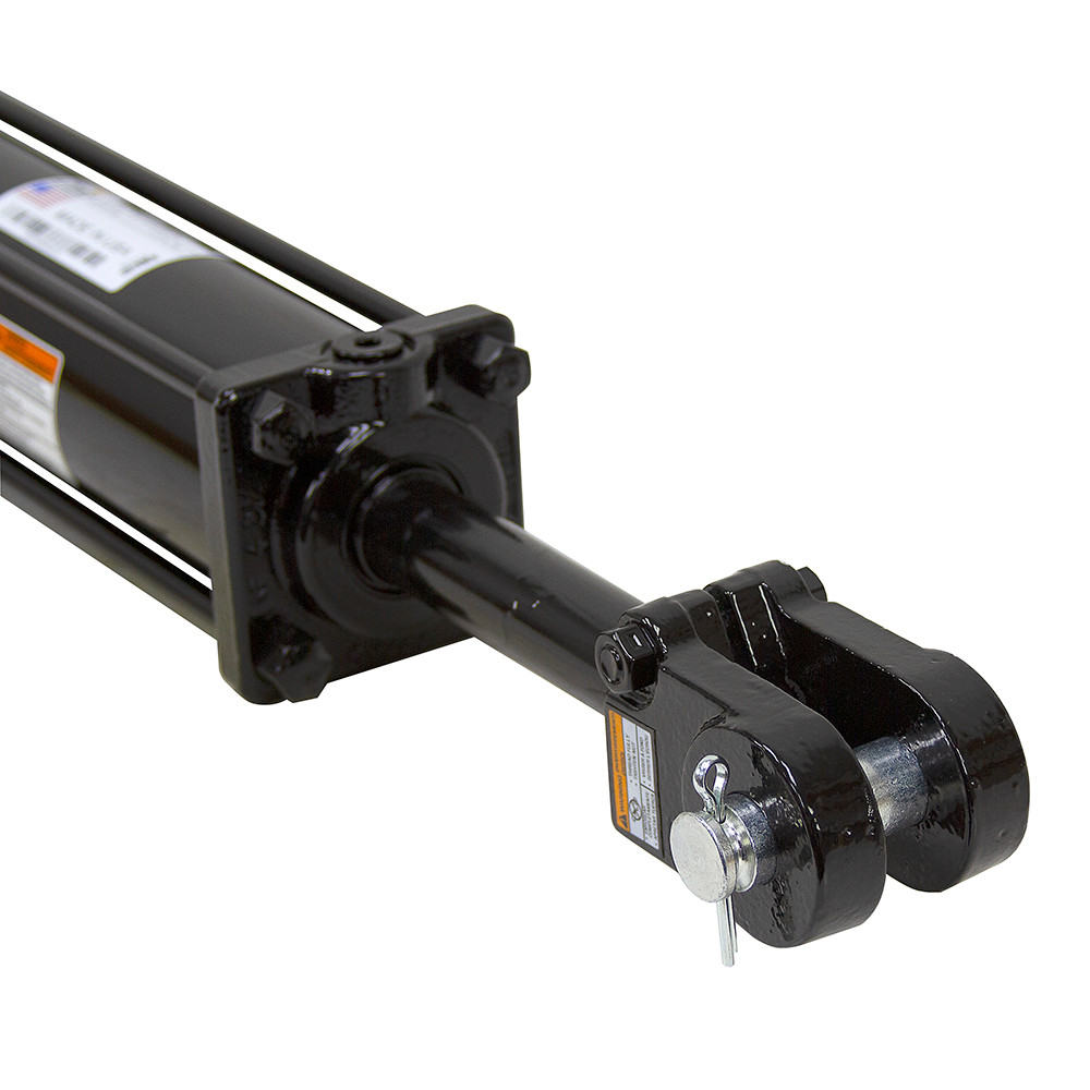 3.5x16x1.375 ASAE Double Acting Hydraulic Cylinder Prince E350160ABAAA07B [905218]