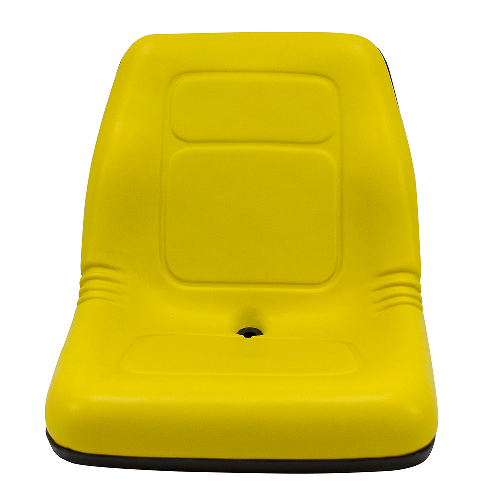 1430 High-Back Plastic Pan Yellow Seat Black Talon 143000YE [300337]